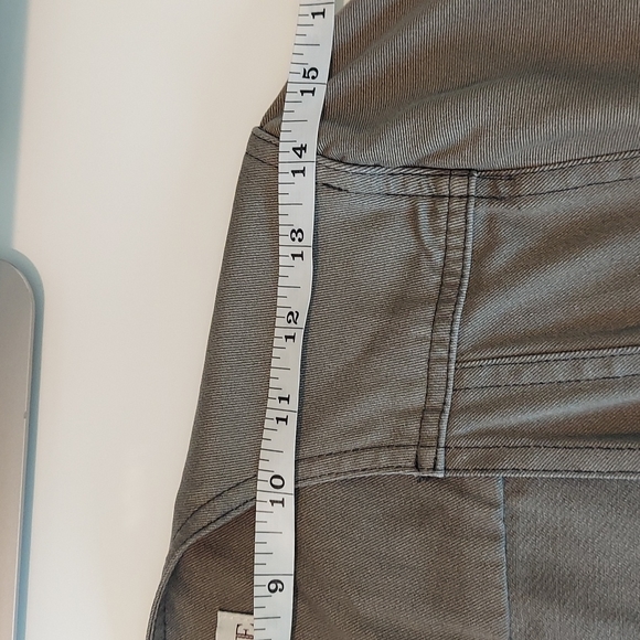 Knox Rose olive front drape utility jacket size S - Picture 10 of 12